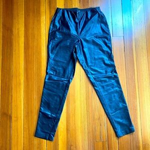 Revolve Leather Look leggings